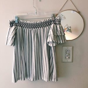 off the shoulder top